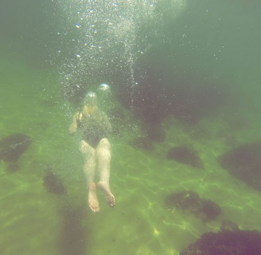 Mansions, Islands and Swimming under the waves, Block Island, RI