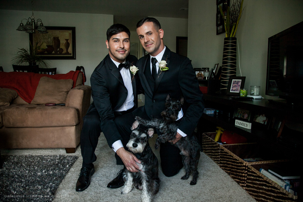 Joel and Chris Wedding photography by Christopher String