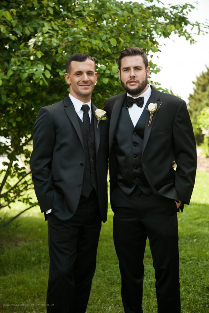 Joel and Chris Wedding photography by Christopher String