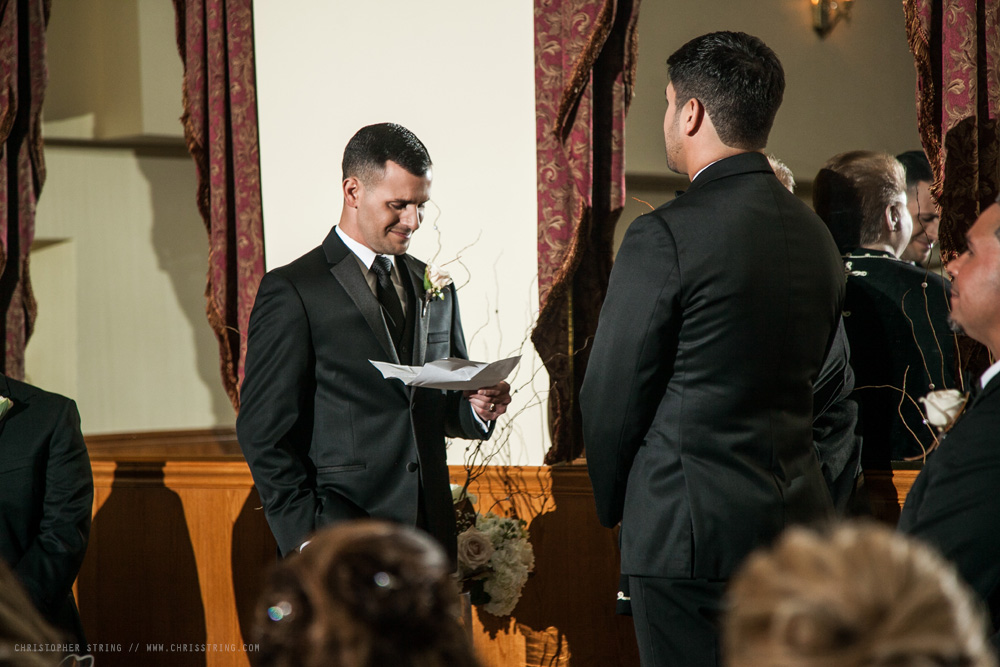 Joel and Chris Wedding photography by Christopher String