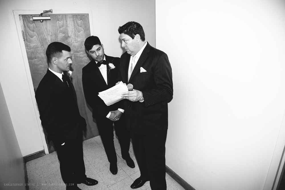 Joel and Chris Wedding photography by Christopher String