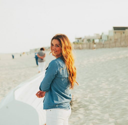 Beach Portraits with Meg