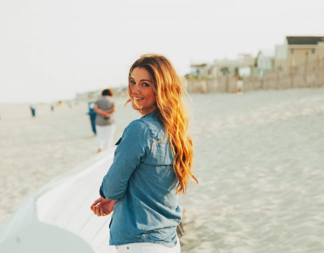 Beach Portraits with Meg